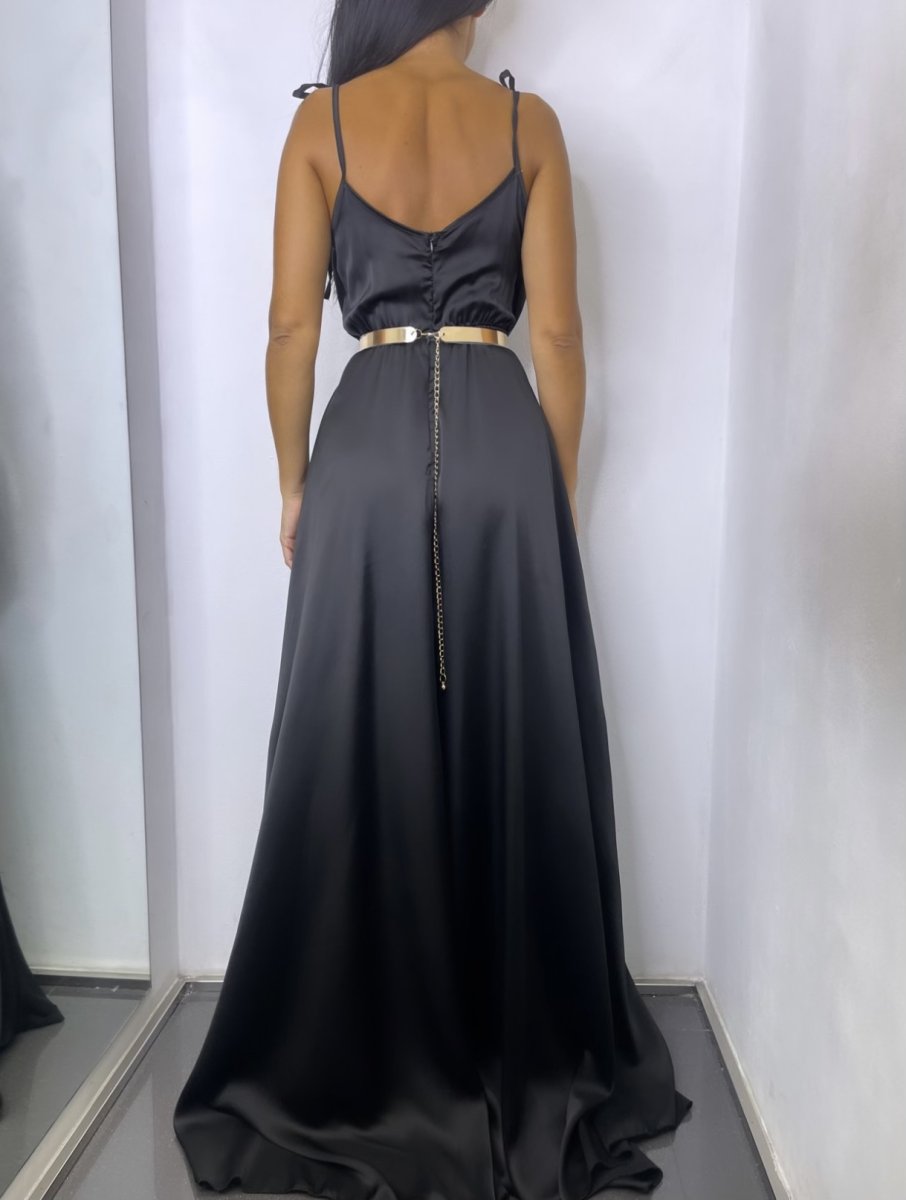 Vestido Seda Lazos - Imagen 8