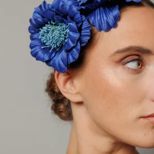 Diadema Chantal azul