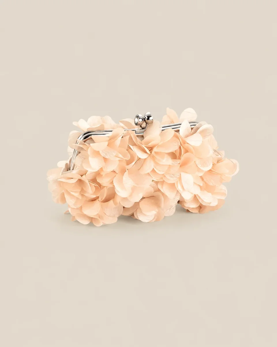 Bolso Flower beige - Imagen 2