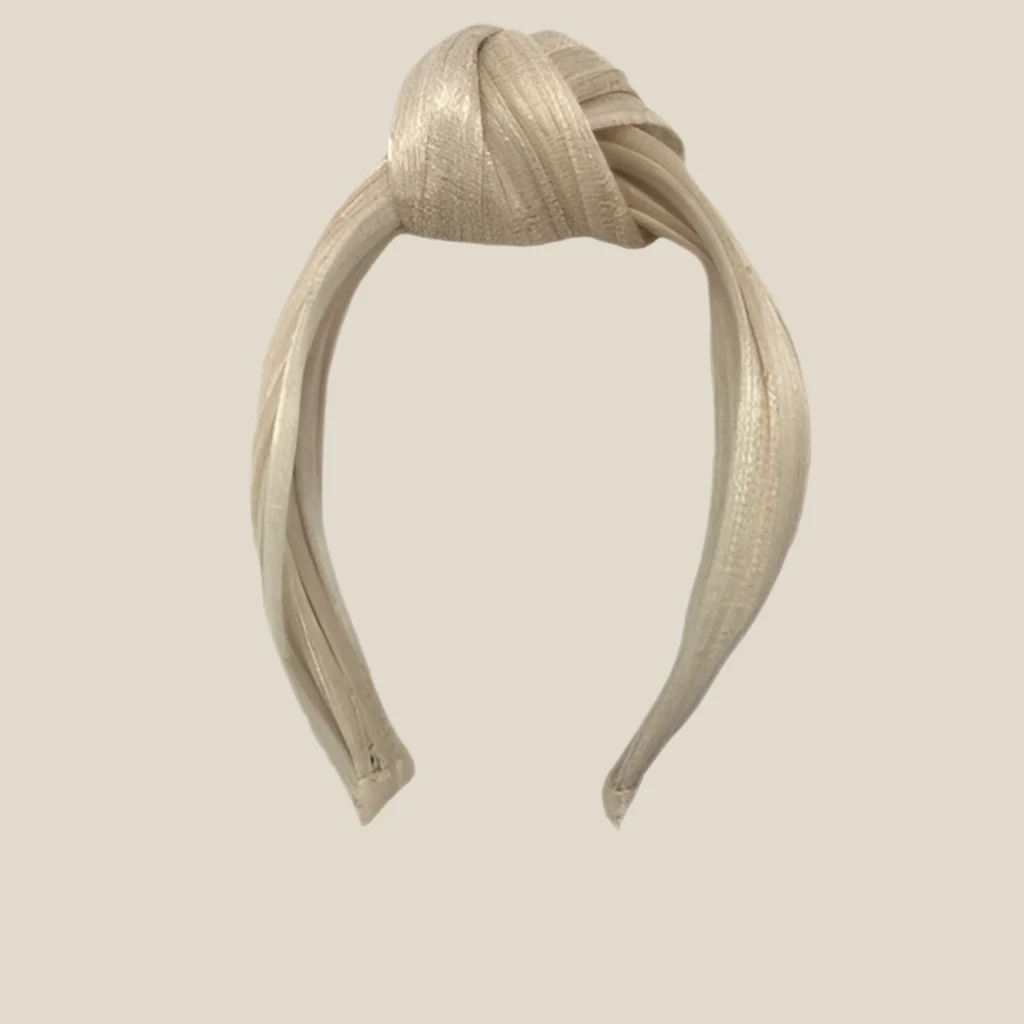 Diadema Condesa beige - Imagen 3