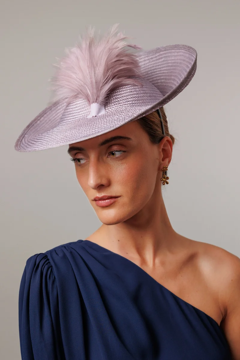 Tocado Concetta lila - Imagen 3
