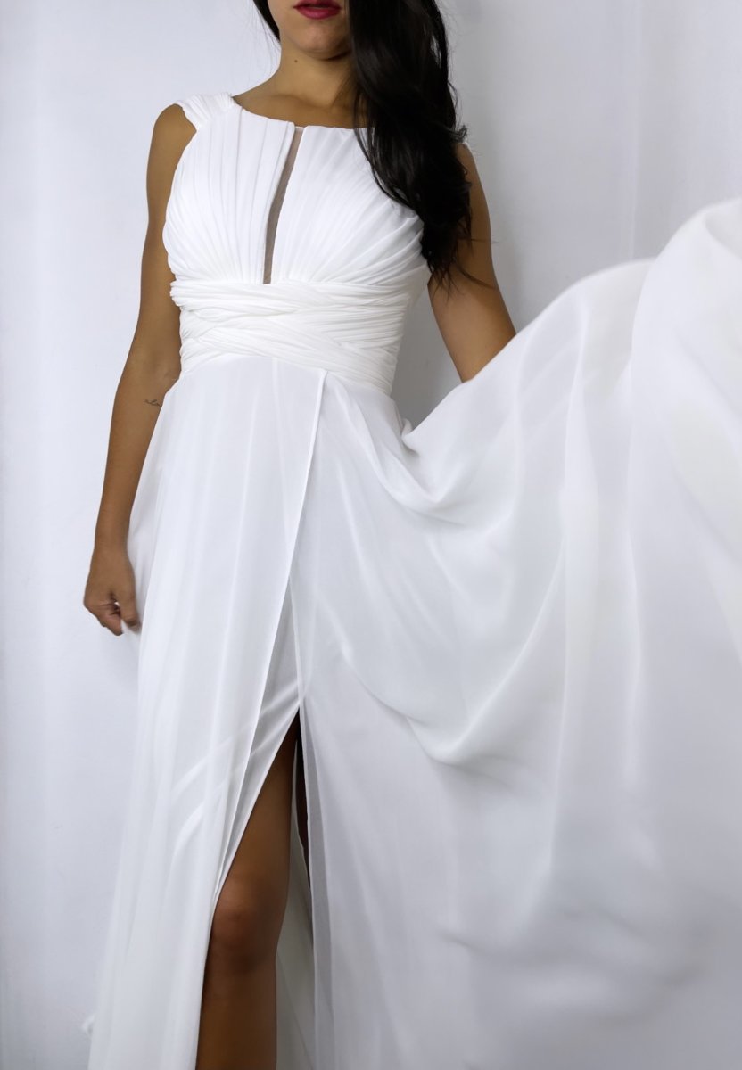 Vestido Dalia Halter Novia - Imagen 9