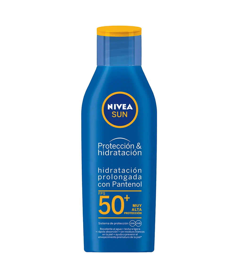 NIVEA Sun Protect & Moisture Lotion FPS 50+ 125 ml