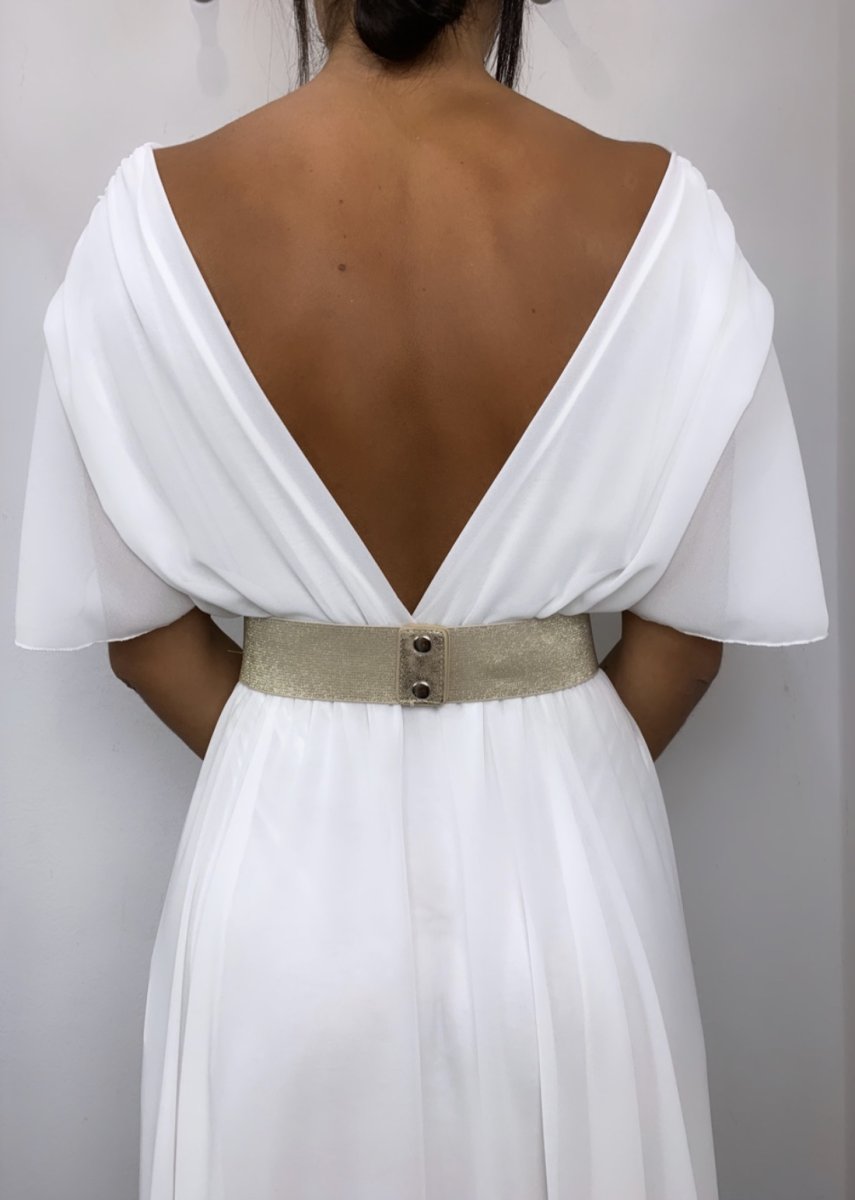 Vestido Bella Mangas Novia - Imagen 6