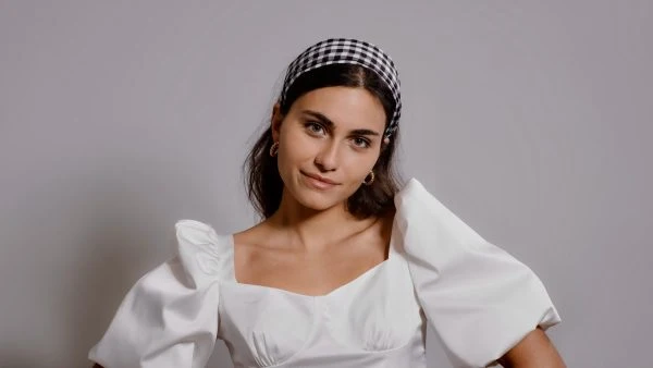 Diadema Duquesa vichy