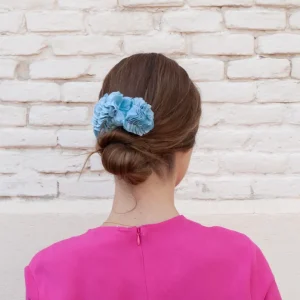 Tocado Hortensias Azul