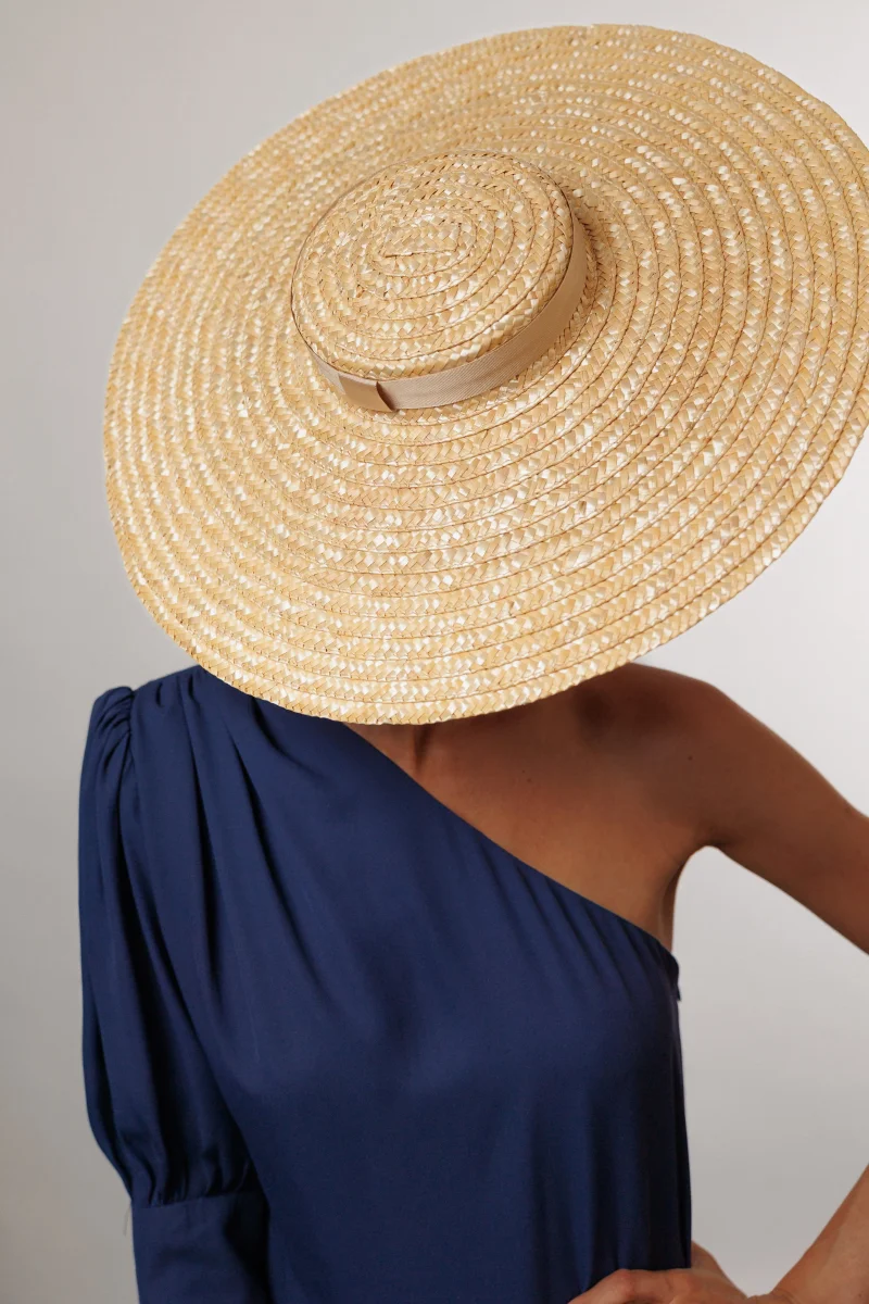Canotier Carola natural - Imagen 2