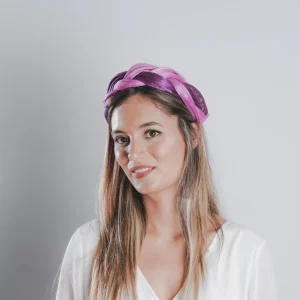 Diadema Infanta morada y malva