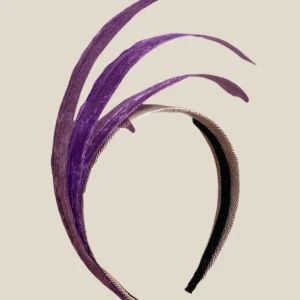 Diadema Palma morada