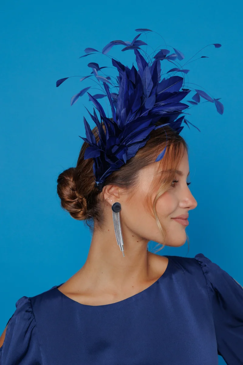 Diadema Avestruz azul - Imagen 5