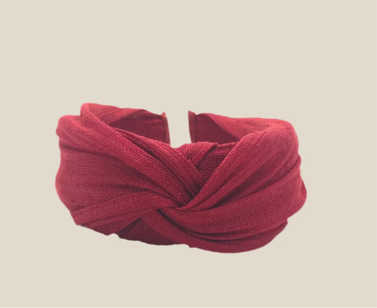 Diadema Baronesa rojo valentino