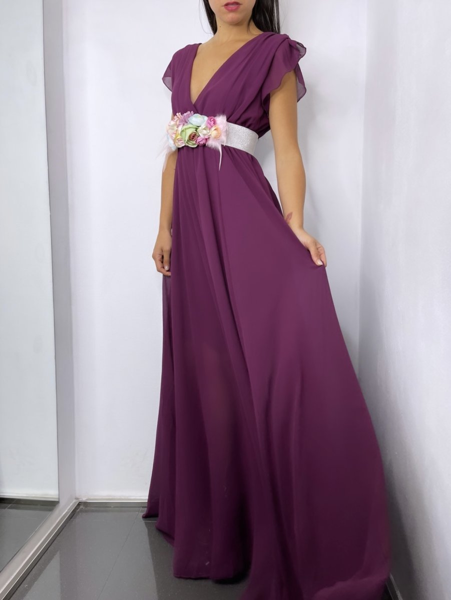 Vestido Bella Manga Corta - Imagen 7