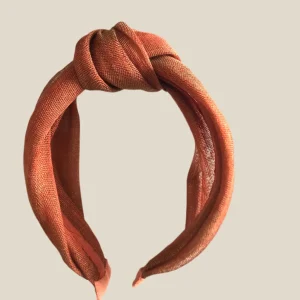 Diadema Condesa Naranja quemado