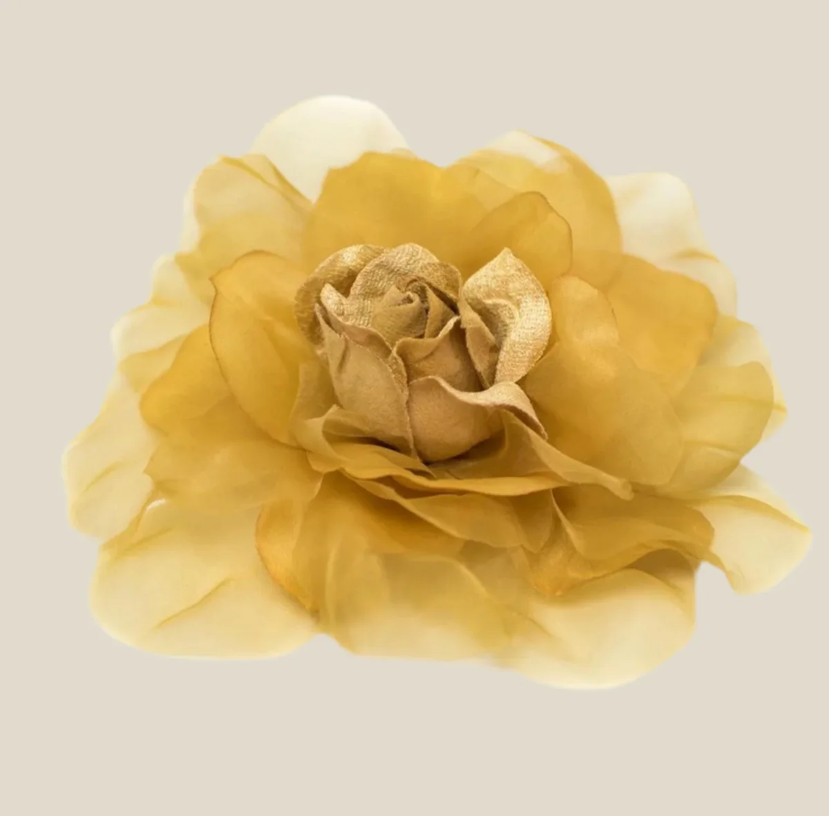 Flor Raimunda mini mostaza