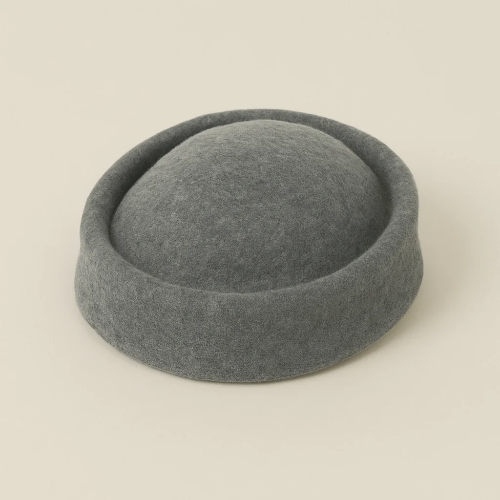 Tocado Casquete Jackie mini gris - Imagen 7