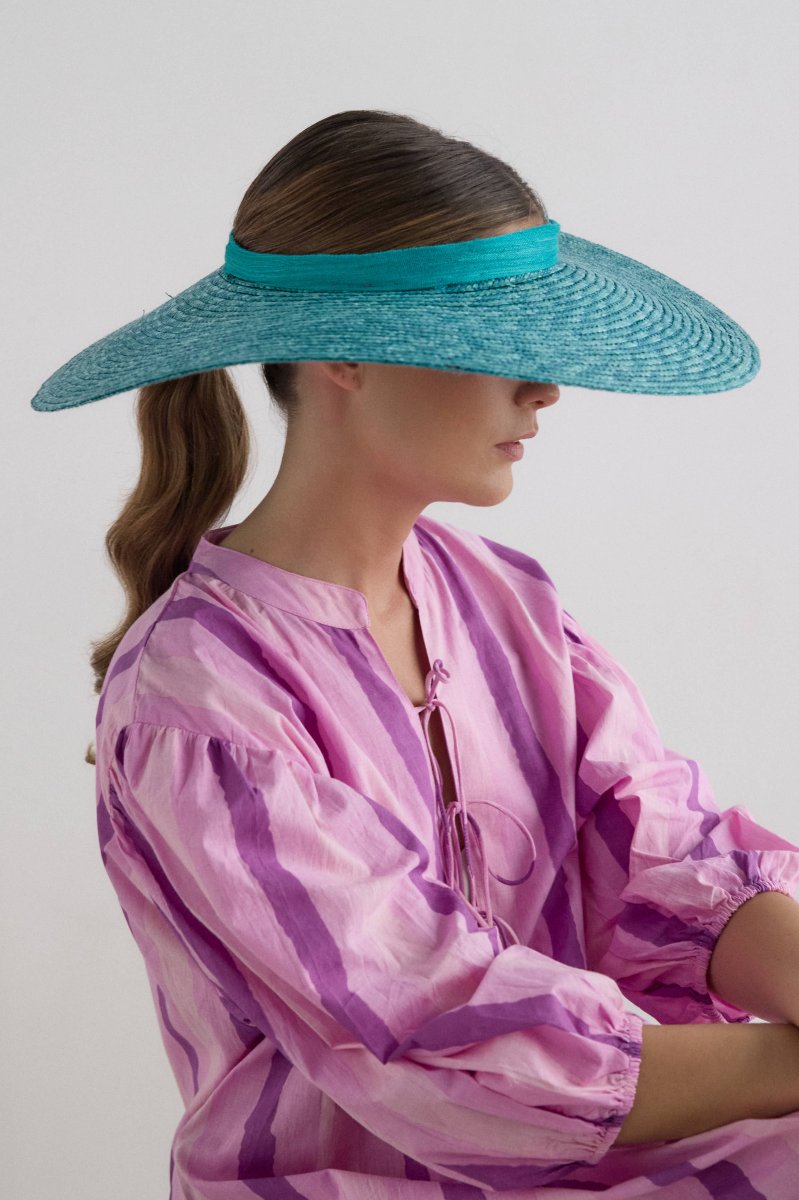 Sombrero Ala aguamarina - Imagen 4
