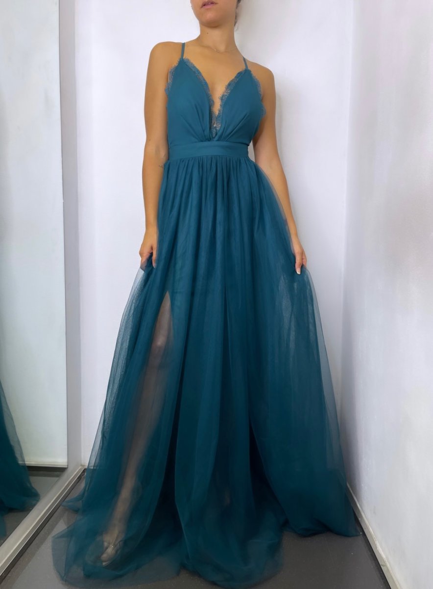Vestido Tul Encaje - Imagen 2