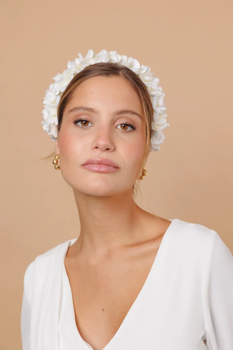 Diadema Musgo blanco - Imagen 2