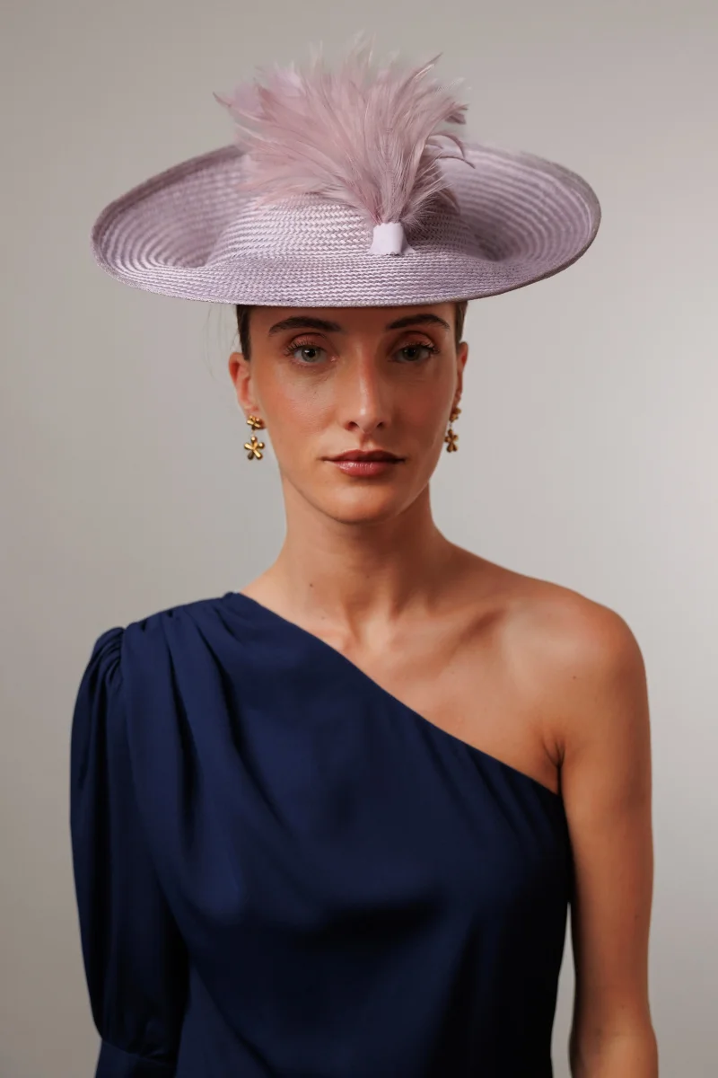 Tocado Concetta lila - Imagen 2