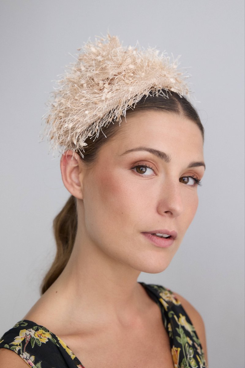 Tocado Ascuas beige - Imagen 6