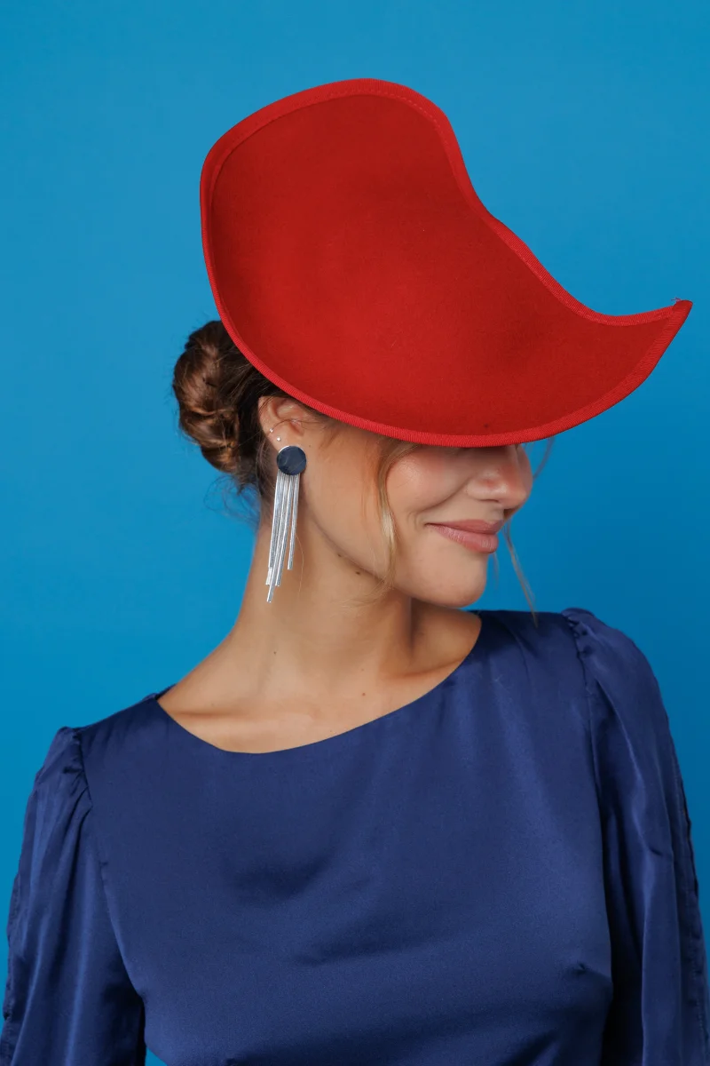 Tocado Hyphen rojo - Imagen 5