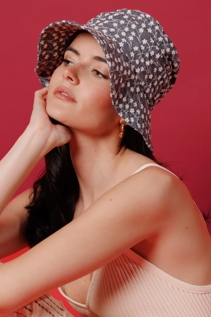 Sombrero Maiori azul - Imagen 2