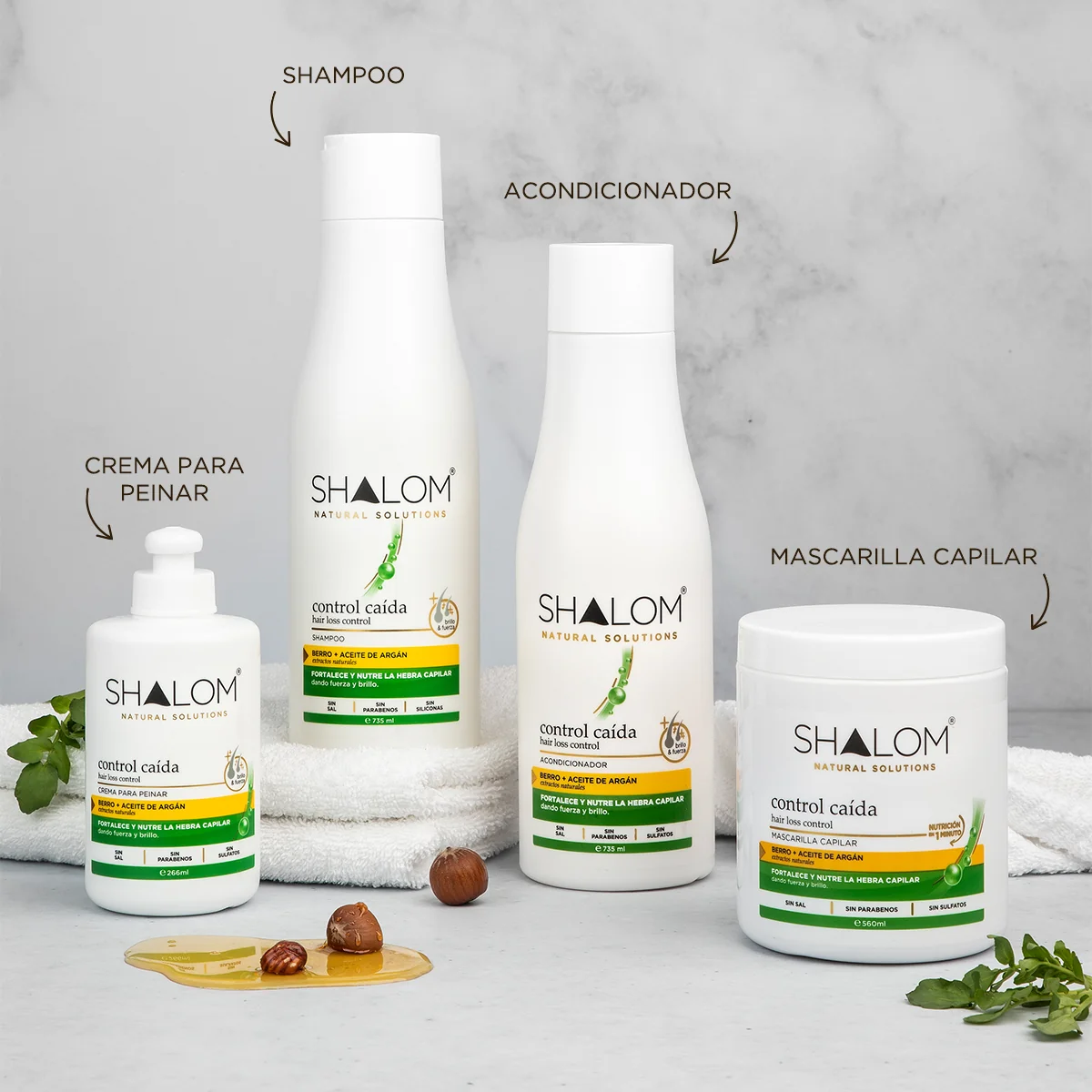 Acondicionador Control Caída Berro – 735 ml | Fortalecimiento y Cuidado Capilar - Imagen 4