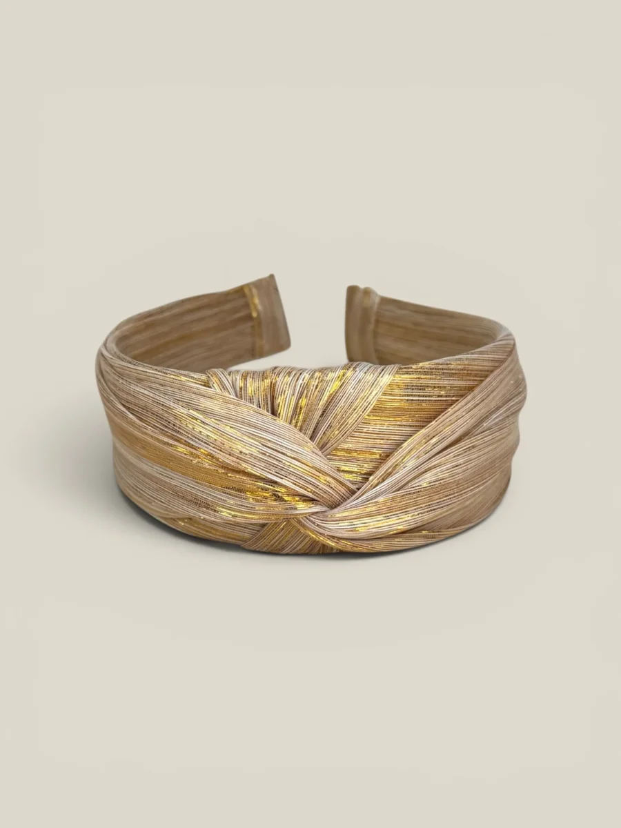 Diadema Baronesa dorada - Imagen 4