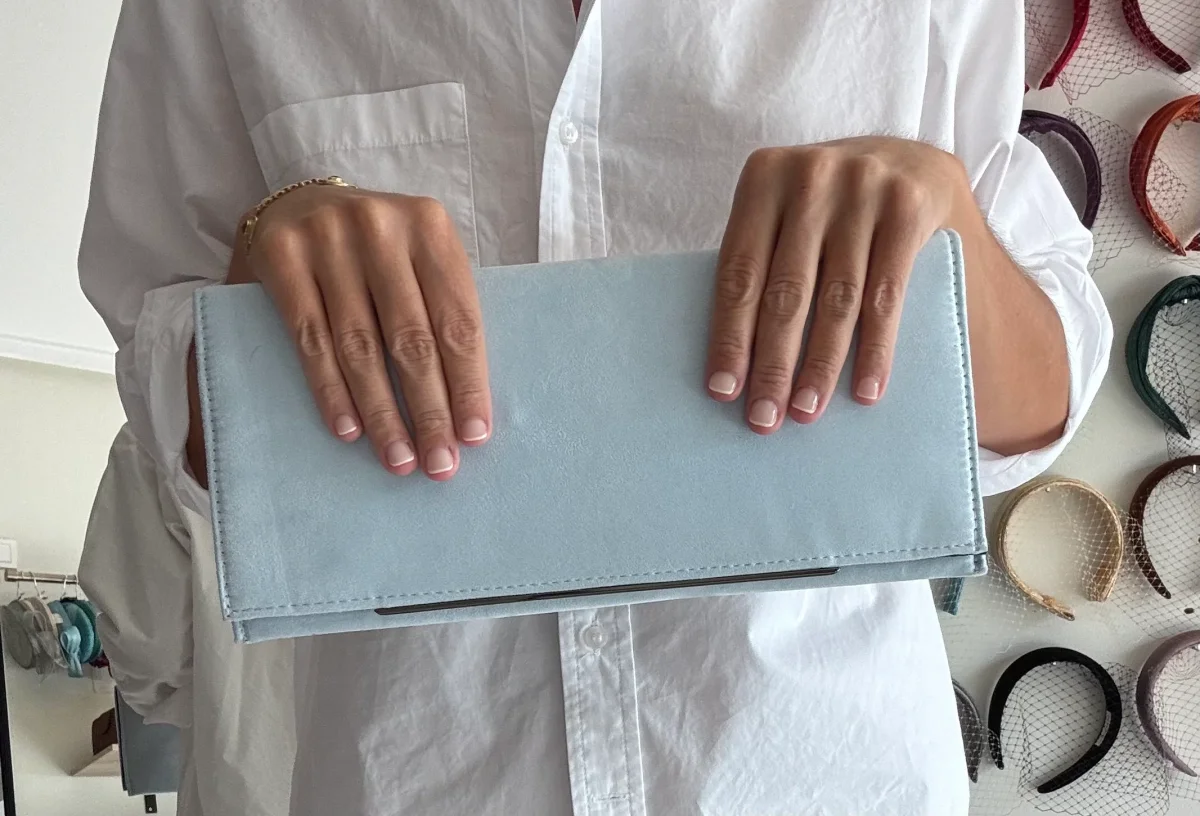 Bolso Folio azul claro - Imagen 3