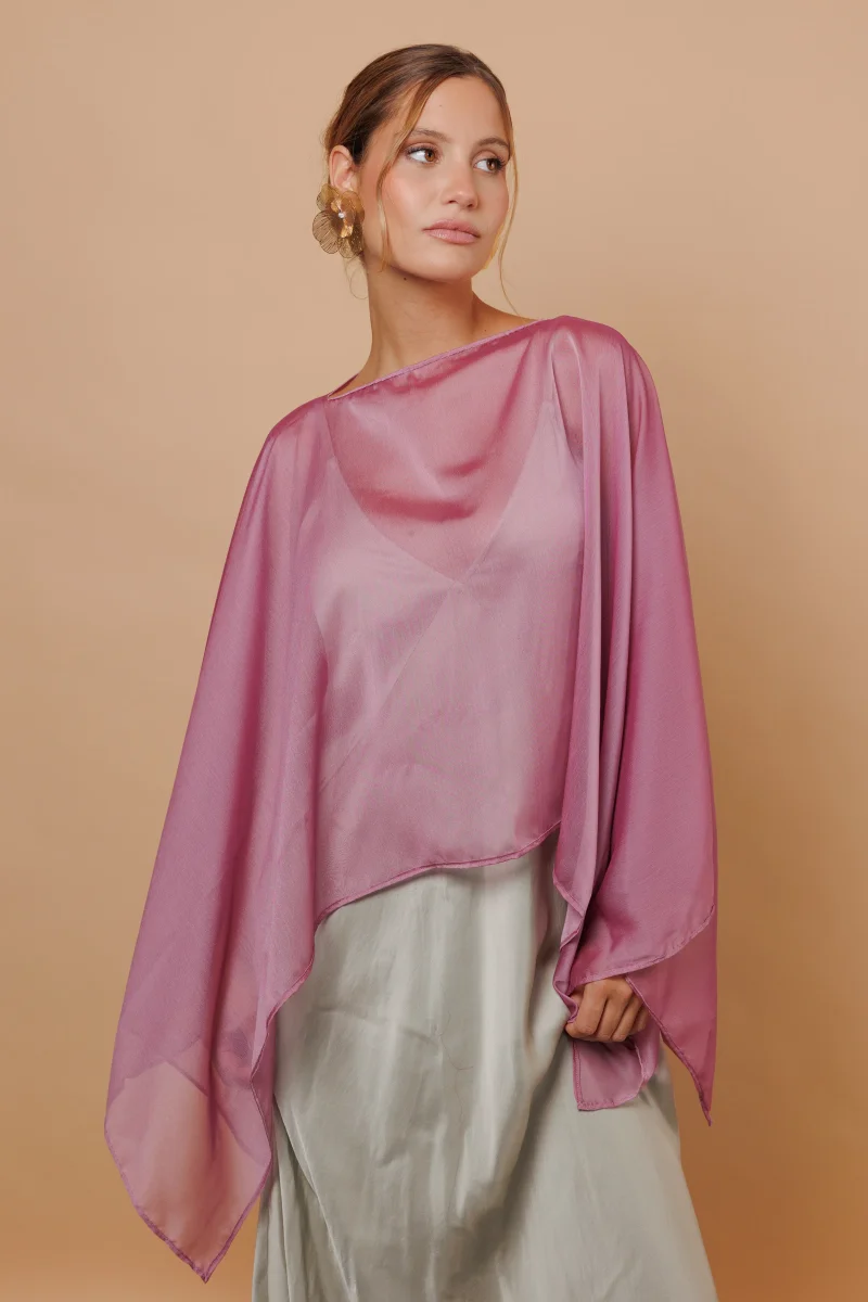 Capa seda Rosa - Imagen 3