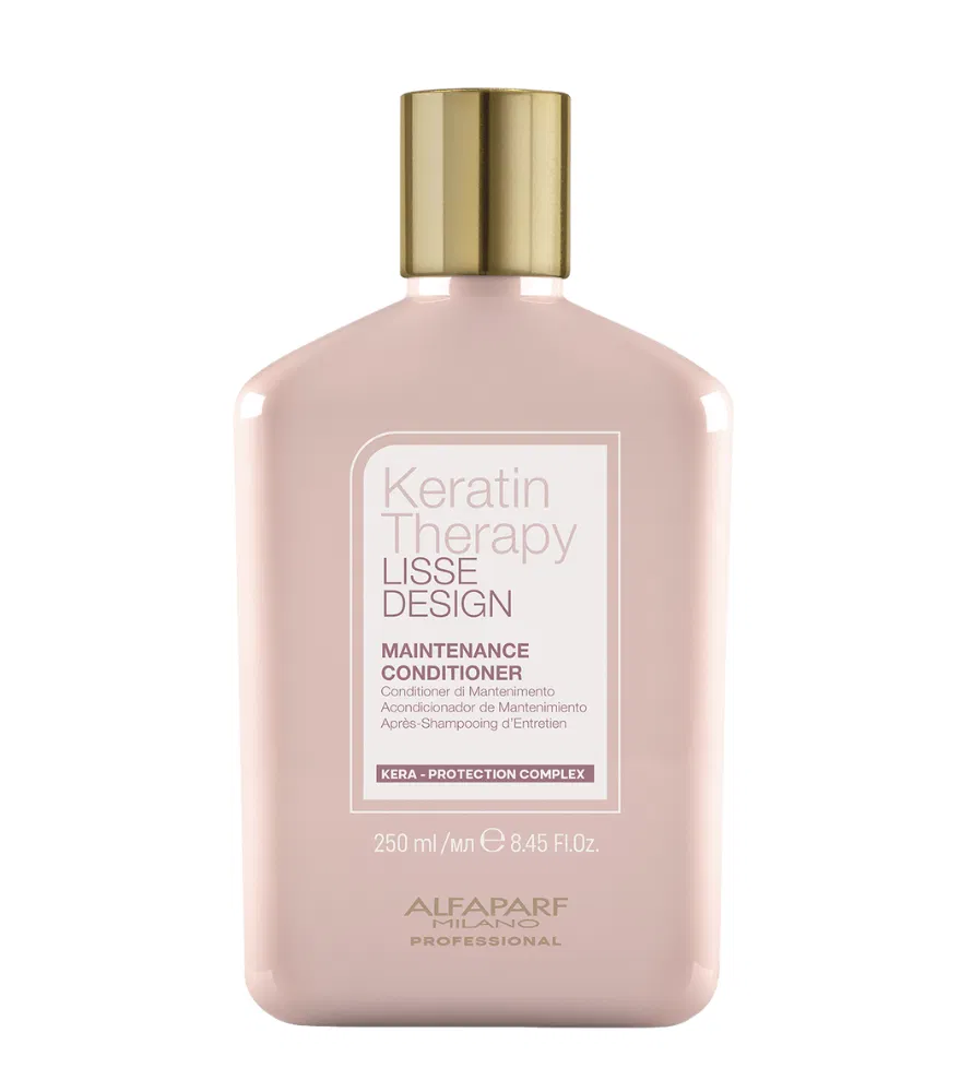 Alfaparf Milano Lisse Design Keratin Therapy Maintenance Conditioner – 250 ml | Acondicionador de Mantenimiento para Cabello Alisado - Imagen 2