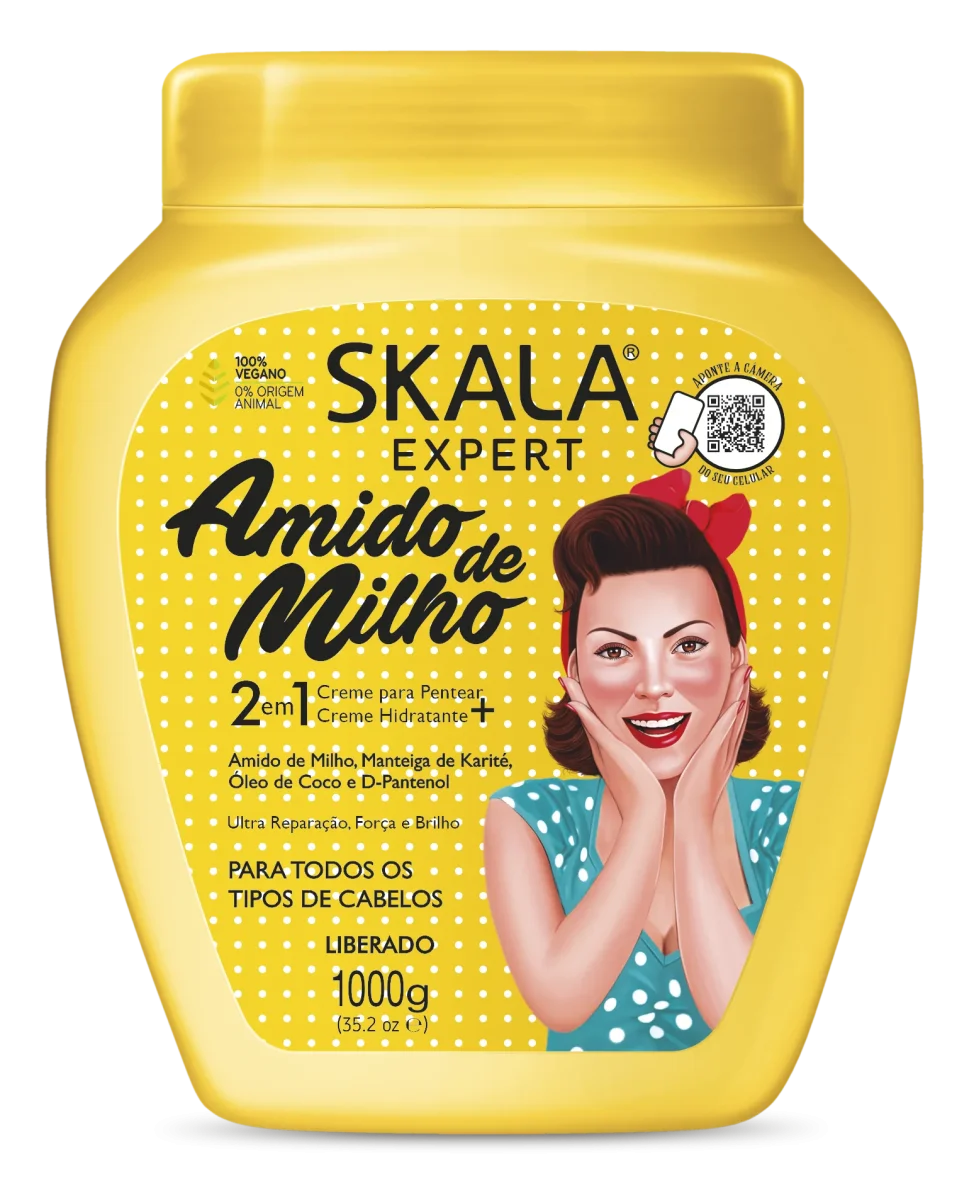 Skala Amido de Milho – 1000 g | Nutrición y Reparación para tu Cabello - Imagen 2