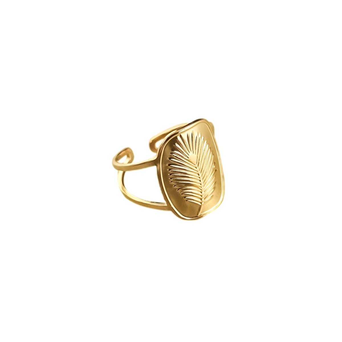 Anillo AITANA Acero Dorado