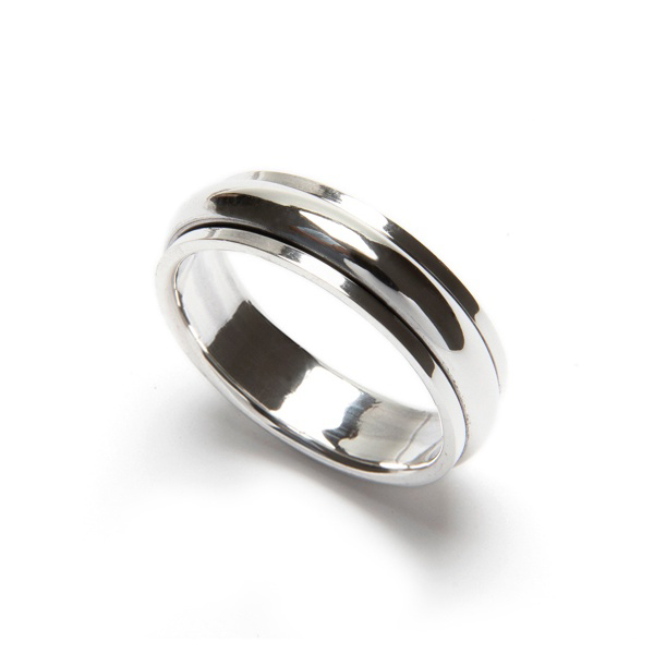 Anillo Antiestrés ALMA Plata - Imagen 2