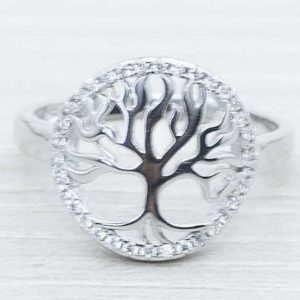 ANILLO ÁRBOL DE LA VIDA CALADO