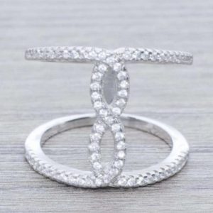ANILLO MUJER PLATA INFINITO