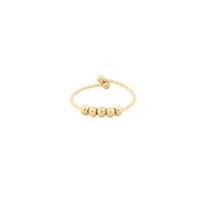 Anillo LEIA Acero Dorado