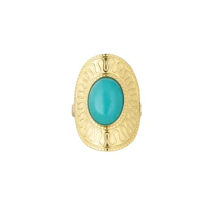Anillo LOLA Acero Dorado