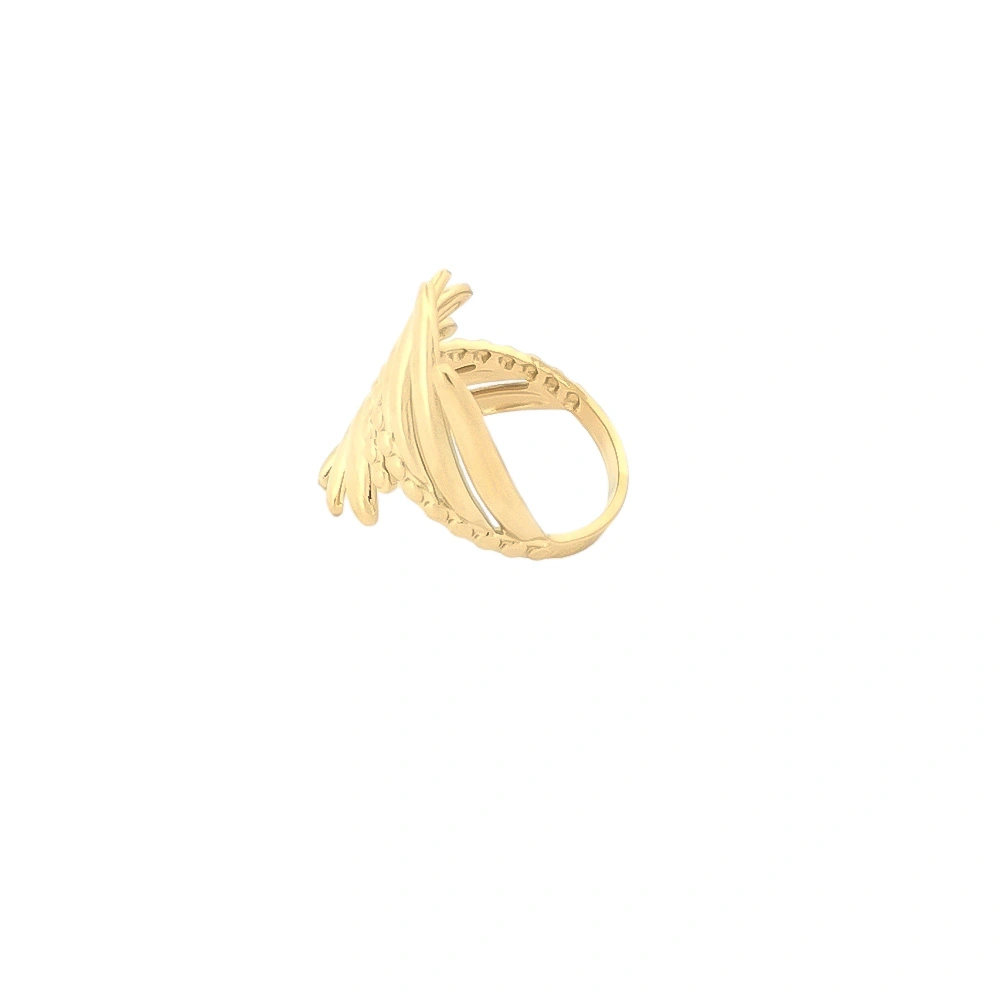 Anillo NURIA Acero Dorado - Imagen 3