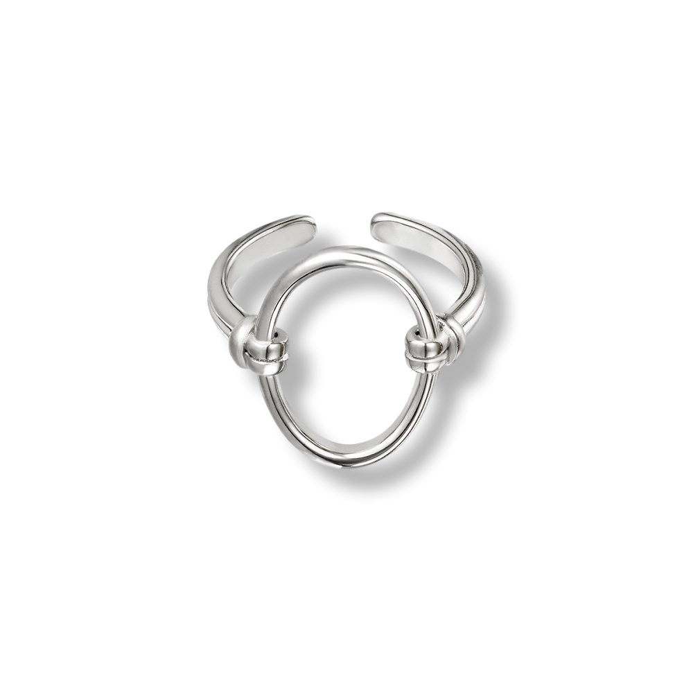 Anillo ODILLE Acero - Imagen 2
