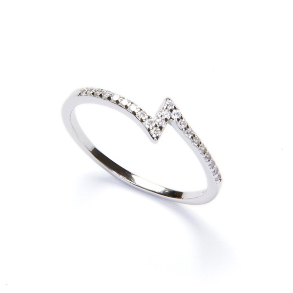 Anillo ROSALIE Plata - Imagen 2