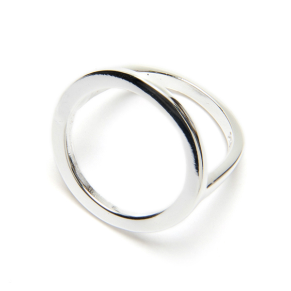 Anillo ANDRA Plata - Imagen 2