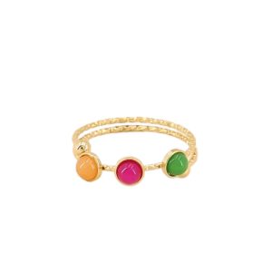 Anillo AYLEN Dorado / Multi