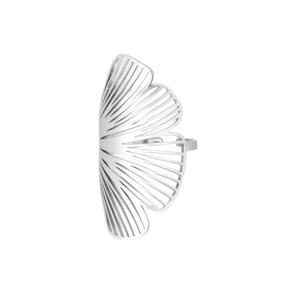 Anillo AISHA Acero - Imagen 2