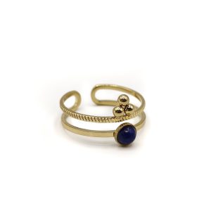 Anillo CAMILA Acero Dorado