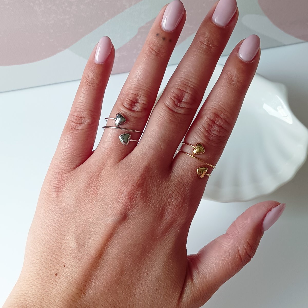 Anillo ZYLAR Acero Dorado - Imagen 4