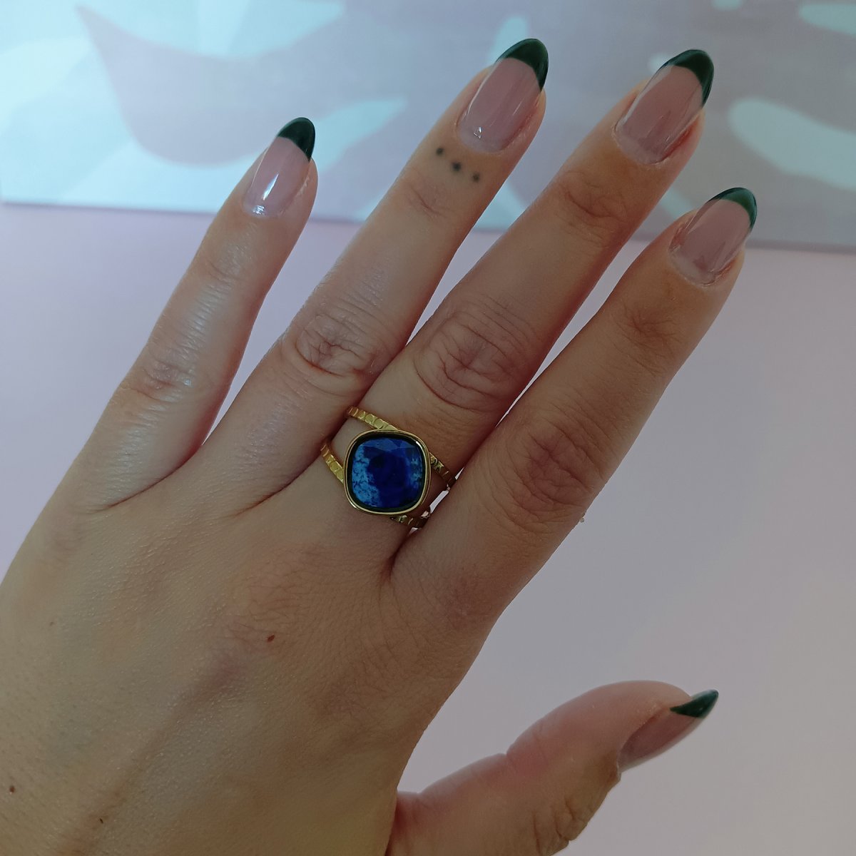 Anillo ZENDA Lapislázuli - Imagen 3