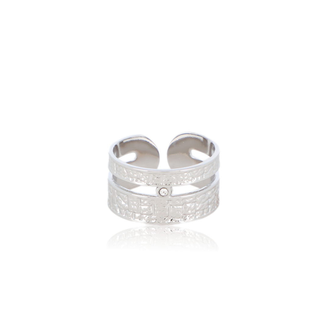 Anillo EIRINI Acero - Imagen 2