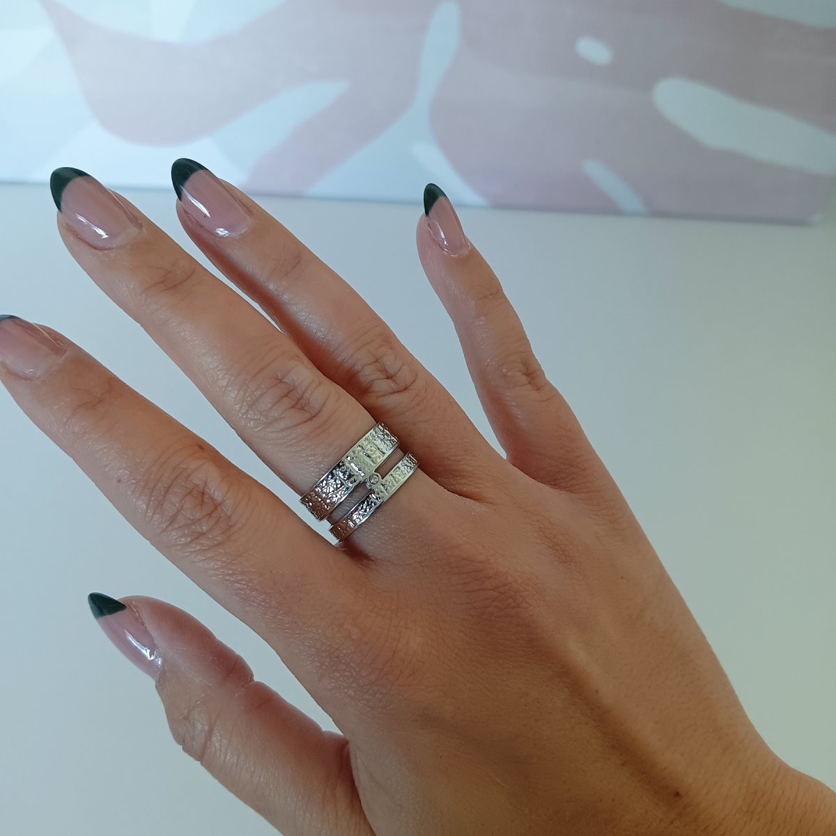 Anillo EIRINI Acero - Imagen 3