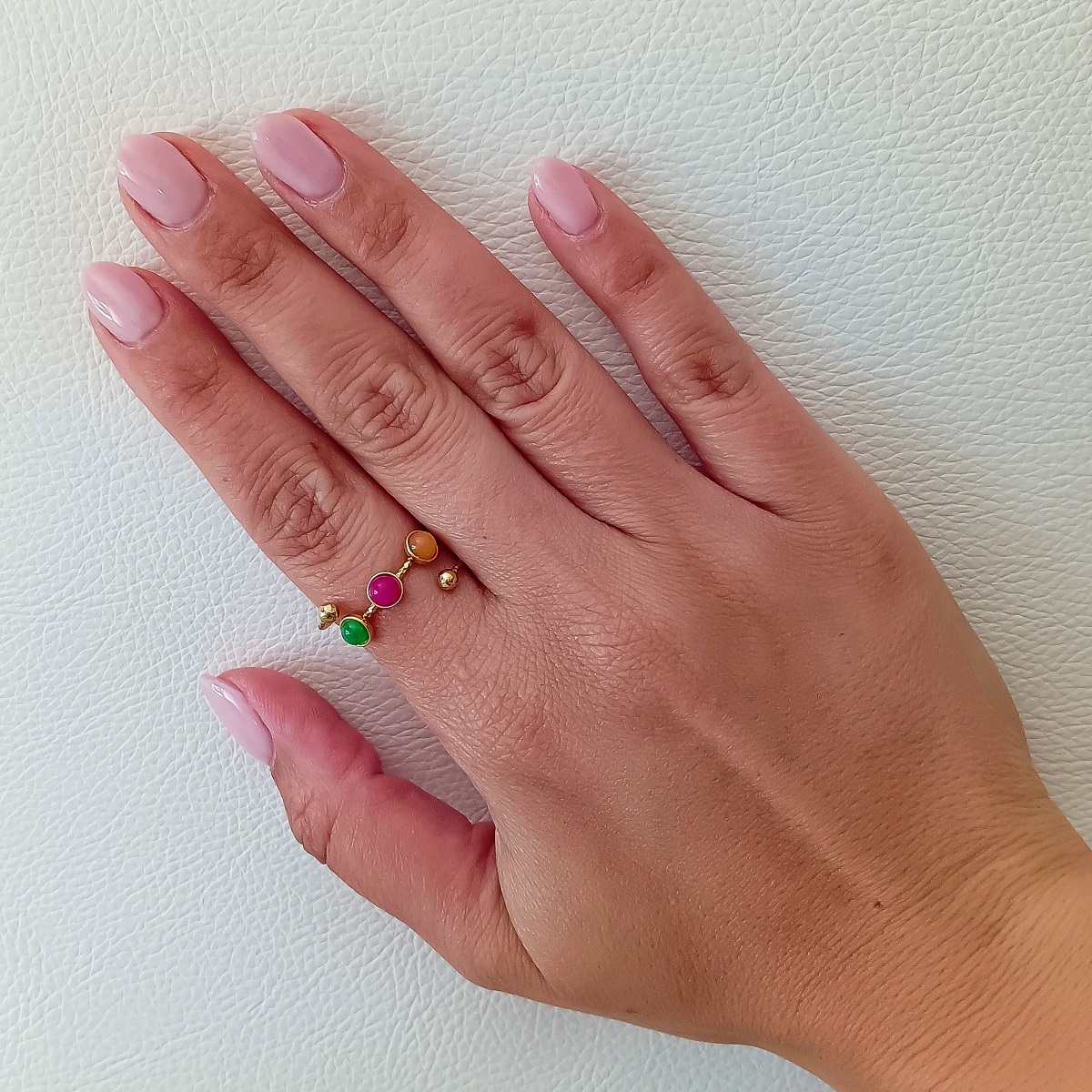Anillo AYLEN Dorado / Multi - Imagen 3